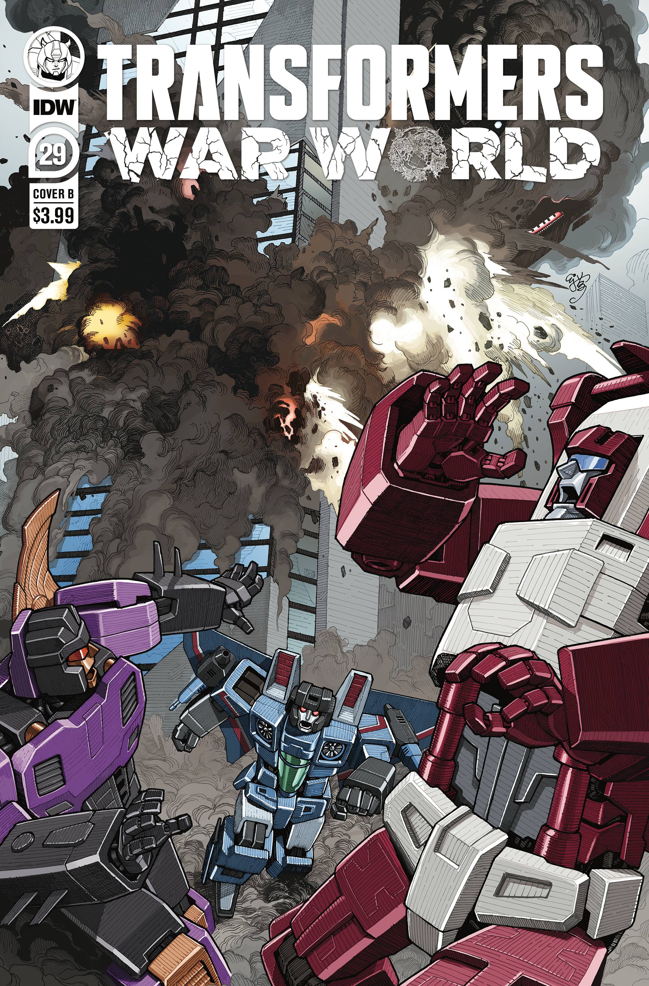 Transformers Issue No #29 Comic Book Preview - War World